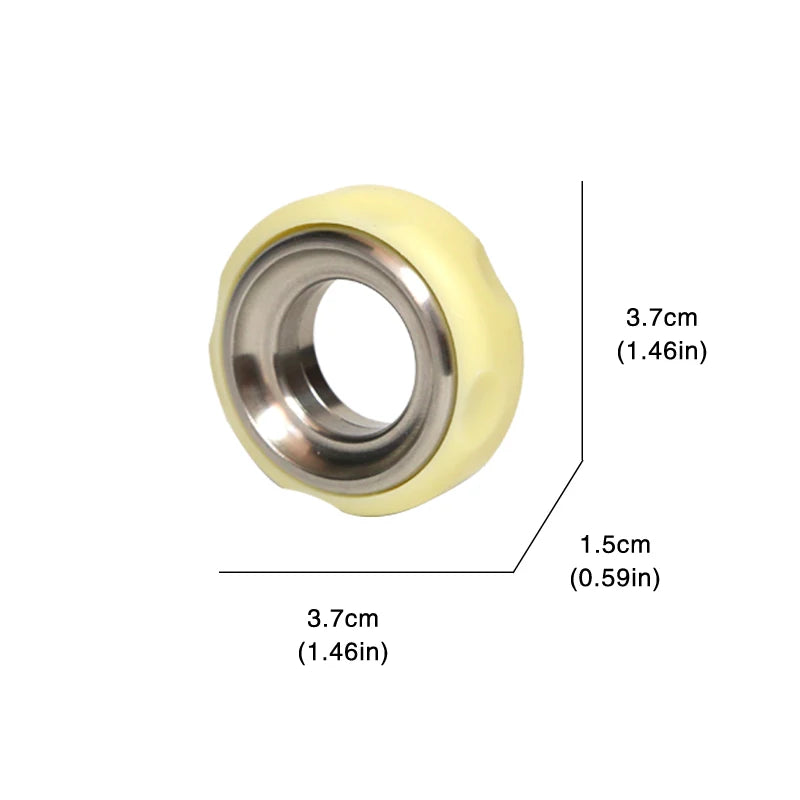 Mechaniczny Pierścień Fidget – Antystresowy Spinner EDC dla Dorosłych