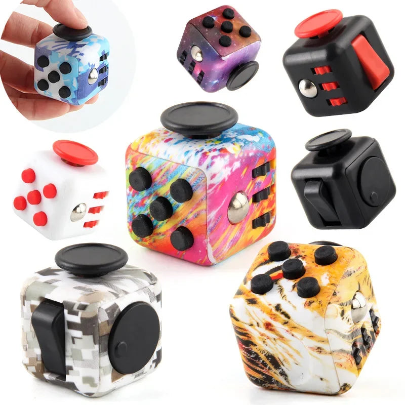 Magiczna Kostka Antystresowa – Fidget Dice dla Dzieci i Dorosłych
