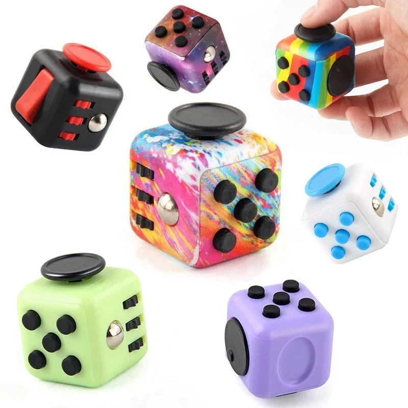 Magiczna Kostka Antystresowa – Fidget Dice dla Dzieci i Dorosłych