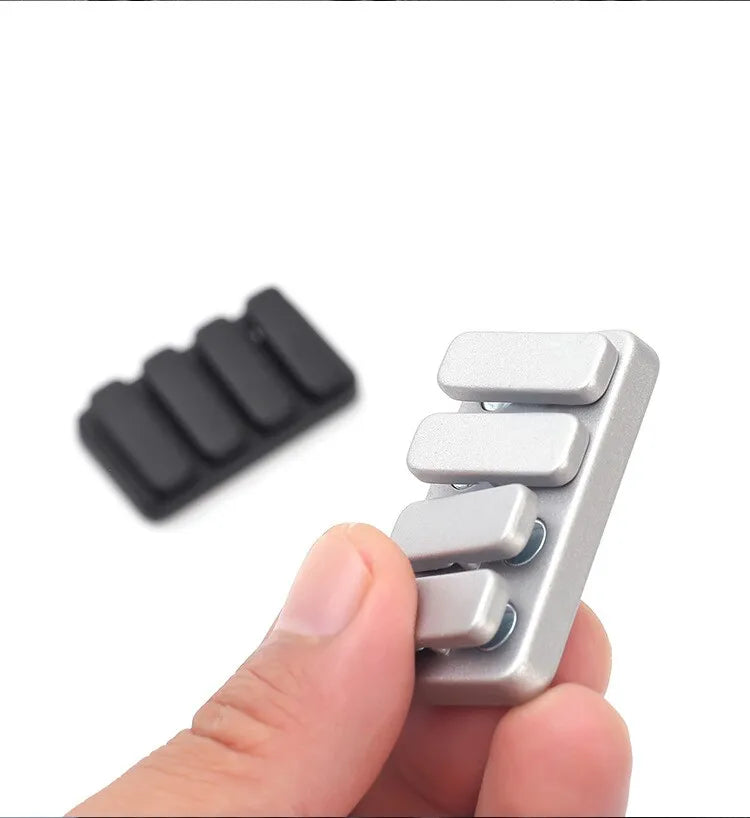 Metalowy Slider EDC Fidget – Antystresowy Przycisk Klawiszowy