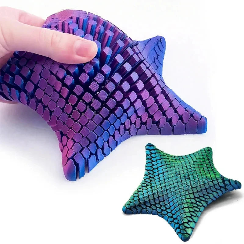 Rozgwiazda Fidget 3D – Elastyczna Zabawka Antystresowa