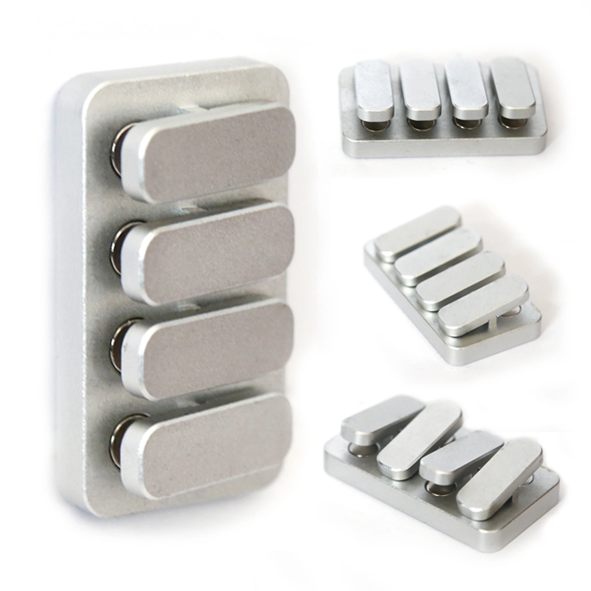 Metalowy Slider EDC Fidget – Antystresowy Przycisk Klawiszowy