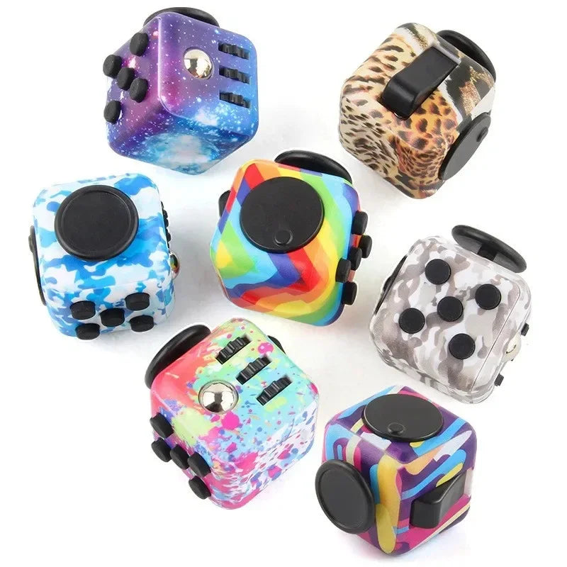 Magiczna Kostka Antystresowa – Fidget Dice dla Dzieci i Dorosłych