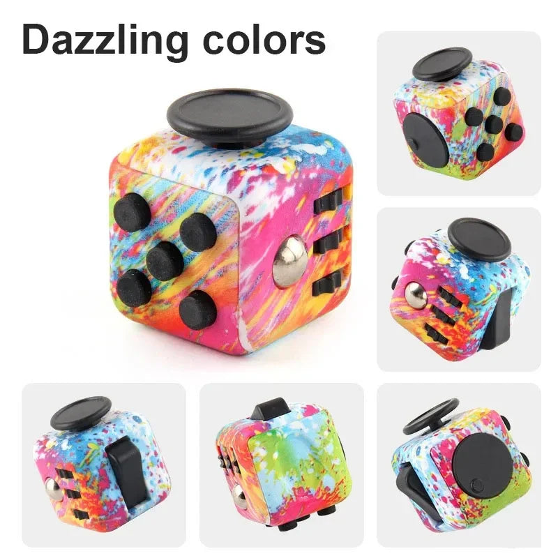 Magiczna Kostka Antystresowa – Fidget Dice dla Dzieci i Dorosłych