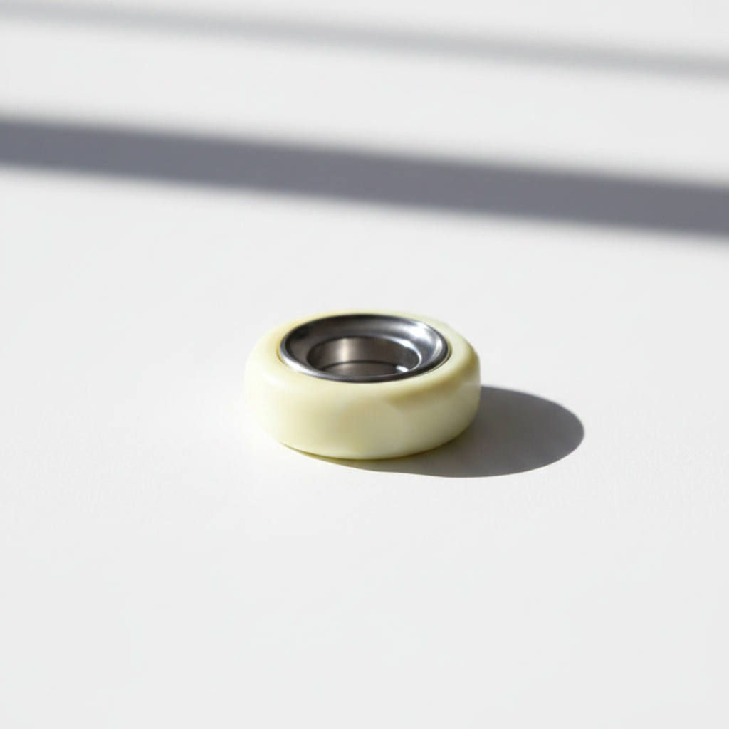Fidget Ring – biała powierzchnia