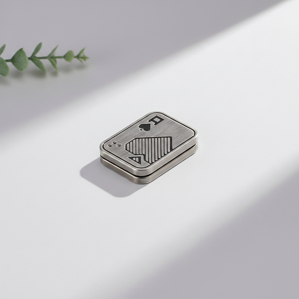 Metal Haptic Fidget Slider - Serene Style